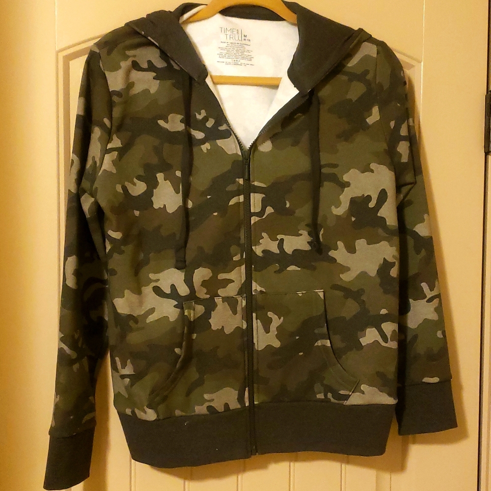 Camo Zip Hoodie